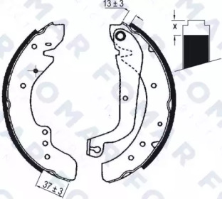 FOMAR FRICTION FO 0636